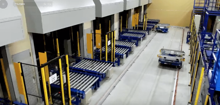 rgv環(huán)形有軌穿梭車